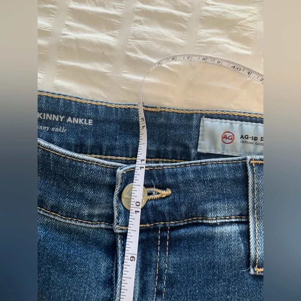 Ag Adriano Goldschmied Blue Skinny Jeans